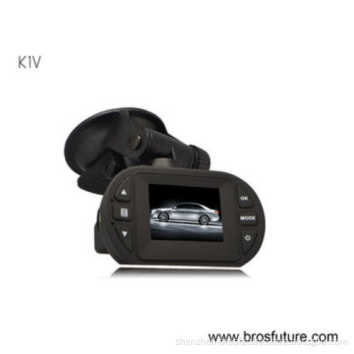 Car dashboard camera HD720p 1.5-inch screen 120 degree viewing angle support G sensor 12pcs IR LED